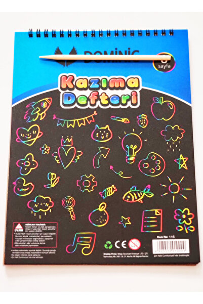 Modellino دفتر ملاحظات حلزوني علوي مقاس A4 بألوان قوس قزح، 10 أوراق، دفتر ورق...