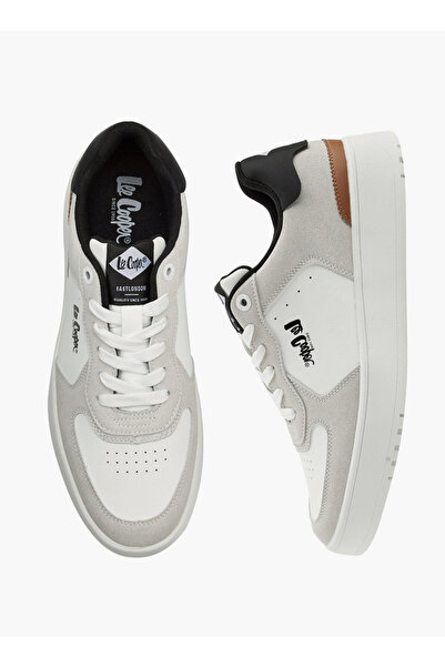 Lee Cooper Men's Panelled Lace-Up Sneakers