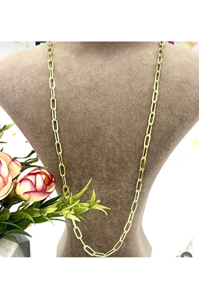 XUPING JEWELRY 14 Ayar Altın Kaplama Ataç Model Kolye 60cm