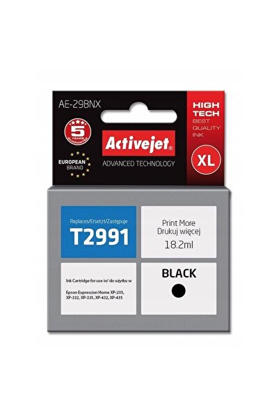 ActiveJet Съвместим касета 29XL Epson, T2991 T2992 T2993 T2994, Activejet, 5 ...