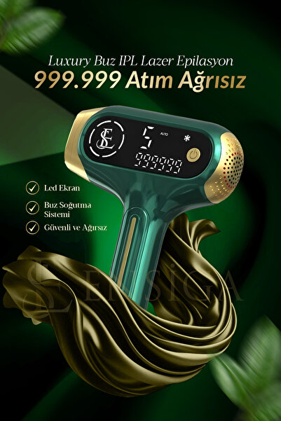 EN SİGA Otomatik Seri Atışlı Buz IPL Ağrısız Vücut Yüz Epilasyon Cihazı 999.9...