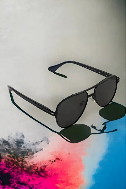 Chunky Frame نظارات شمسية للجنسين من Damla Polarized عالية الجودة من التيتاني...