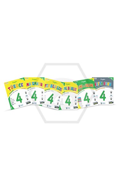Üçgen Yayıncılık 4. Sınıf Yeni Nesil Ilkokul Seti Tam Set