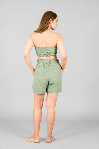 ASC SUN Women's Shorts-Crop Top Set