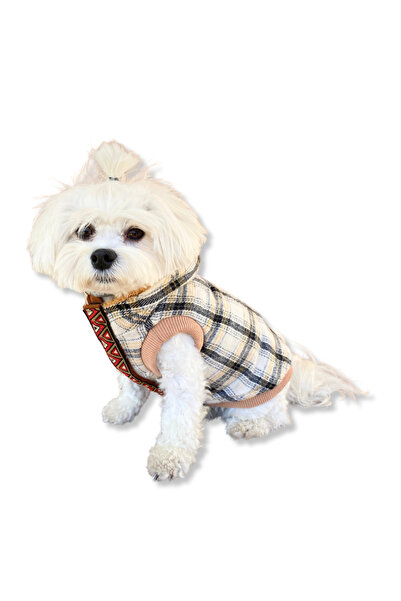 Oli and Lui Plaid Dog Coat