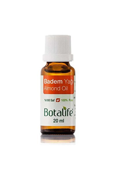 Botalife Saf Tatlı Badem Yağı 20ml Soğuk Pres %100 Doğal Sıkım