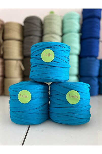 Leila Design mavi penye ip (600-650gr) 1 adet fiyatıdır