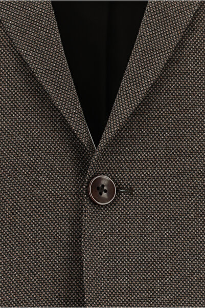 Kiğılı Slim Fit Dar Kesim Klasik Desenli Takım Elbise