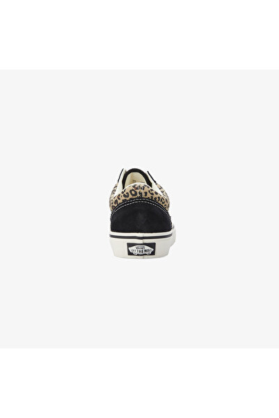 Vans Old Skool Kadın Siyah/Leopar Sneaker