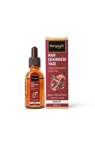 Biorganix Life Nar Çekirdeği Yağı 100 ML