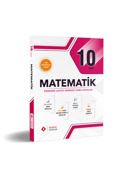 Sonuç Yayınları Sonuç 10.sınıf Matematik Seti 2025-2026 yeni baskı