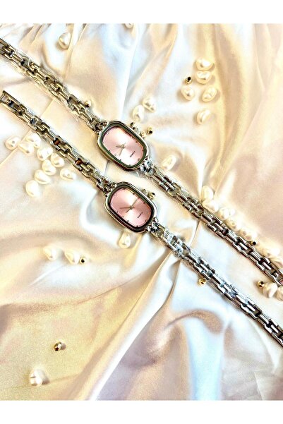 FEYSER ساعة يد نسائية كلاسيكية بسوار معدني مستطيل الشكل بتصميم كلاسيكي