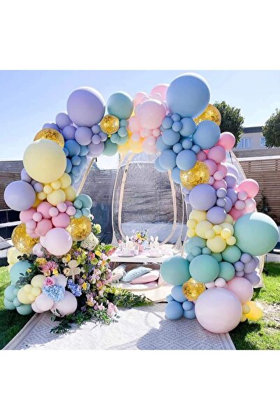 Baloane Vesele Arcada Baloane Petrecere Culori Pastelate 145 Piese ARC46