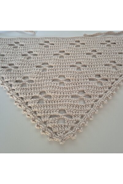 ATÖLYE MİLLA Taş rengi bandana