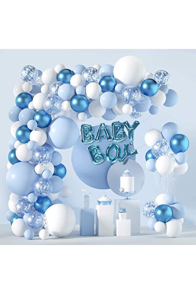 Baloane Vesele Arcada Baloane Botez Baiat 116 Piese ARC41