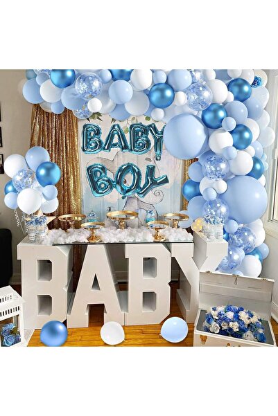 Baloane Vesele Arcada Baloane Botez Baiat 116 Piese ARC41