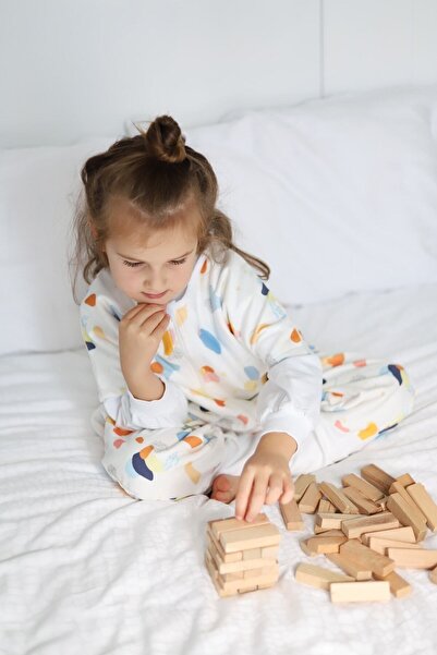 Ninna Kids 1 Tog (kısa Kollu) Dreamy Points Bebek Ve Çocuk Uyku Tulumu