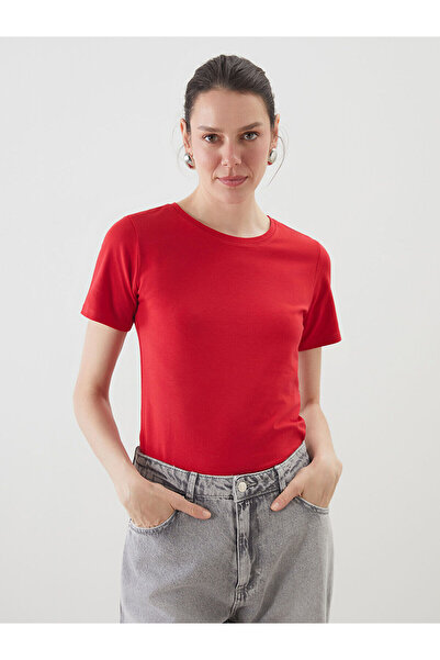 LC Waikiki Νέα σεζόν Crew Neck Γυναικείο Tisort - S58227Z8