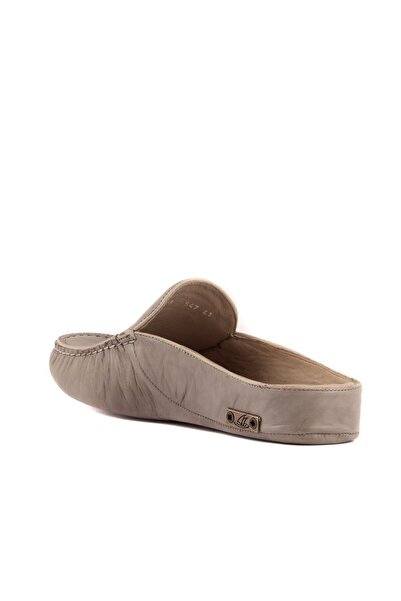 SailLakers - Ανδρικές παντόφλες από δέρμα βιζόν 110-547-X