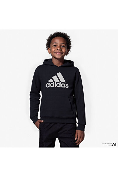 adidas شعار الأطفال مقنعين العرق U Bl هوديي Hr6380