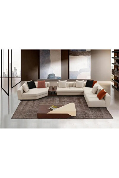 BIZ NAS Luxury Ellora Sectional Sofa