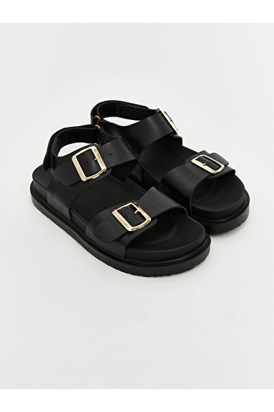 LC Waikiki صندل نسائي بمظهر جلدي للموسم الجديد - S5LA42Z8