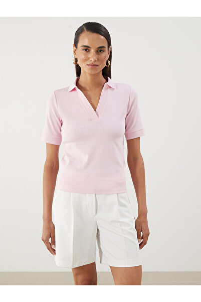 LC Waikiki Ozmarka New Season Polo Neck Women's T-Shirt