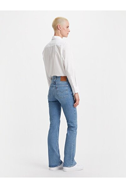Levi's 725™ High Rise Bootcut Kadın Jean Pantolon - Light Indigo Worn In