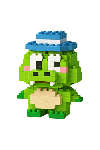 Nandy Home لعبة بناء مجسم شخصية تمساح ثلاثية الأبعاد