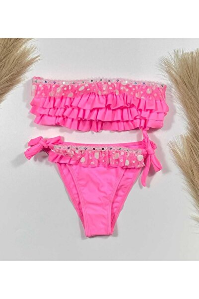 Intisimo Swimsuit, Two Pieces, For Girls, Pink - Size 14 4-5 years