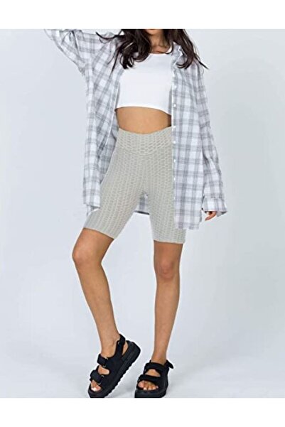 Intisimo Shapewear Tights, Anti-Cellulite Effect, Short, Lycra, Grey - L