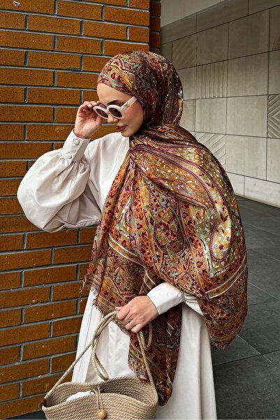 kermeipek %100 HİNT İPEĞİ ŞAL 70X180