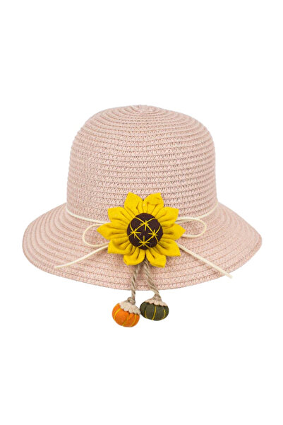 Intisimo Pălărie de Paie, Fetițe, Floarea-soarelui, Roz