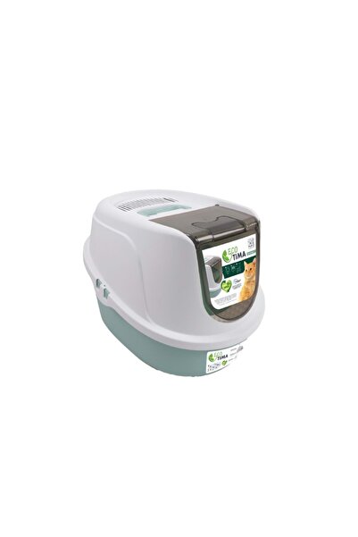 M-PETS ECO TIMA KEDİ TUVALETİ (M) SEA GREEN