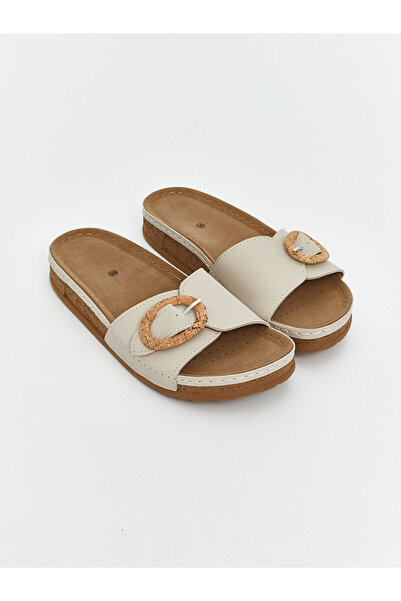 LC Waikiki Papuci pentru femei LCW STEPS cu aspect piele (S5)