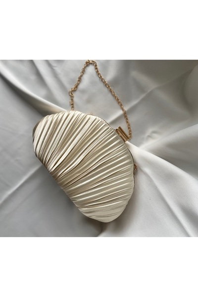 SAFİRTAKI Kadın İstiridye Model Abiye Çanta