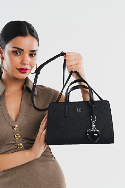 Nautica Sıyah Kadın Postacı Çantası Cn7533t