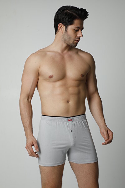 Hmd Men's Cotton Combed Single Jersey Boxer - Comfortable Fit, Elastic Waistband, Suitable for Daily Use