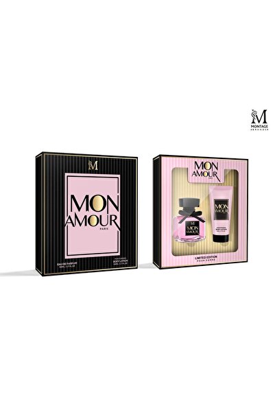 Intisimo Mon Amour Set, Women, Perfume 50 ml + Body Lotion 50 ml - Montage Brands