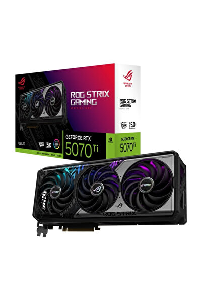 ASUS Видеокарта ROG Strix GeForce RTX 5070 Ti 16GB GDDR7 256-bit PCI Express 5.0