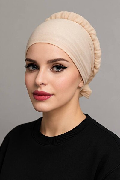 ALDAİR Χιτζάμπ Frilly Bone-fif2512
