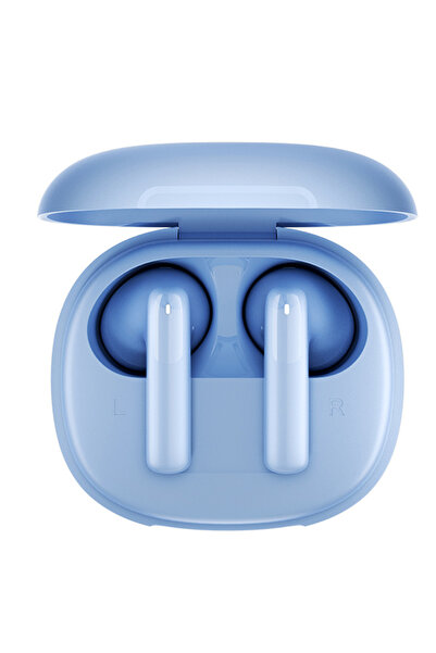 QCY Ailybuds E10 Bluetooth Kulaklık - Hires - Ldac - Çift Cihaz - Oyun Modu 4 Mics Enc Mavi