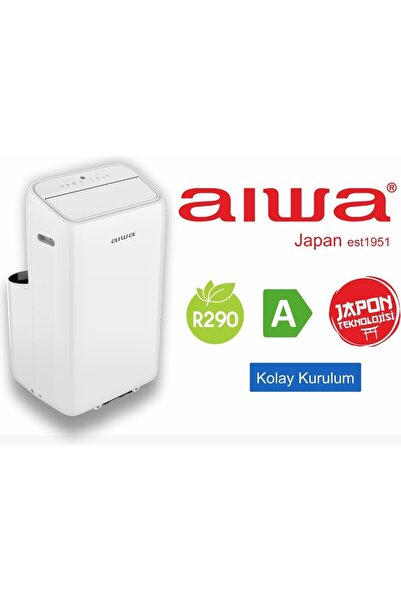 Aiwa 12000 Btu Portatif Klima Hızlı Soğutma - Isıtma, Sessiz Mobil Klima