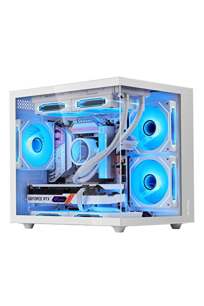 Segotep Brave W1 Beyaz 650W Midi Tower Gaming (Oyuncu) Kasa