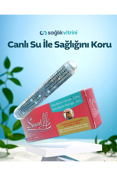 Smart CANLI SU – 120 Günlük Kullanım | 225 LT Alkali Su | & Vücut Yenileyici