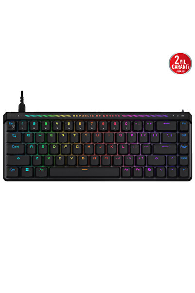 ASUS ROG Falchion Ace HFX ROG HFX ABS Manyetik Switch RGB Türkçe Mekanik Gaming Klavye