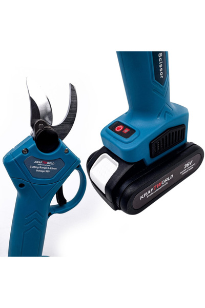 barste Electric shears + chainsaw set, 2 36V 5Ah batteries, storage box