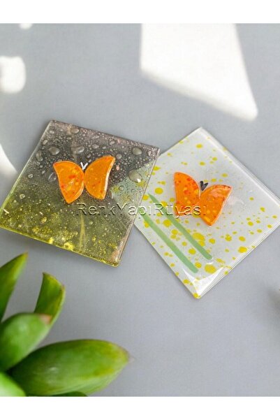 RENK YAPI RÜYASI Cam Banyo Gideri Kapatıcısı, 12*12, Dekoratif Süzgeç Kapağı,...