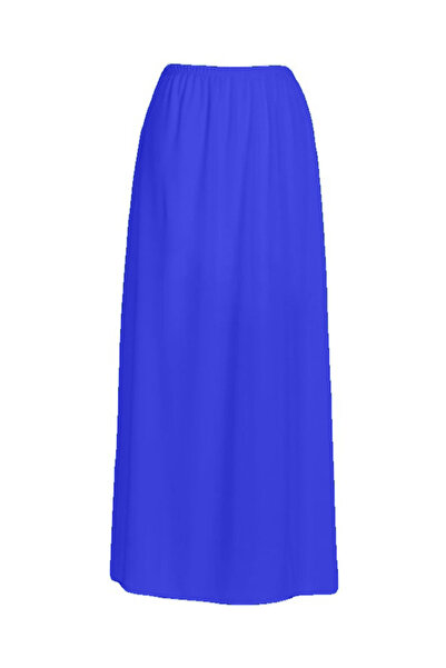 Kahra Collection Сакс Синій Повний Розмір Юбка Підкладка Довга Підкладка