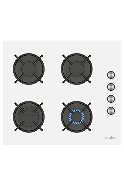 Simfer 4 Fonksiyon Trend Mekanik Beyaz Power Turbo Ankastre Set ( Fırın + Ocak + Davlumbaz)